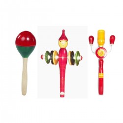 Wooden Rattles